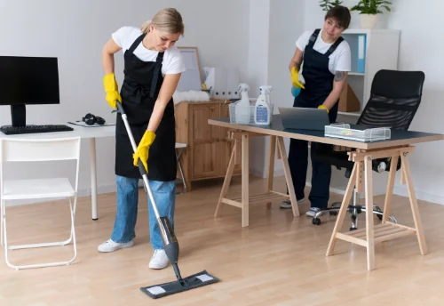 Nettoyage de bureau professionnel à Saint-Hilaire-de-Lavit
